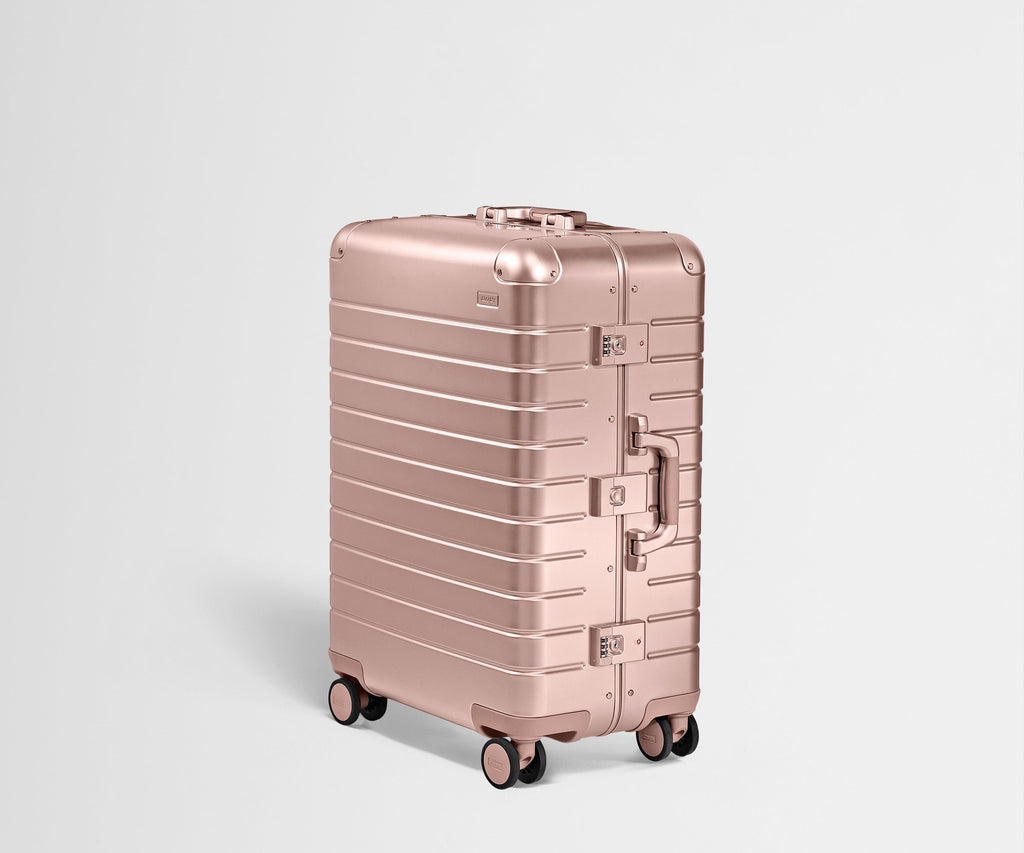 Away The Medium: Aluminum Edition Suitcase - Rose Gold
