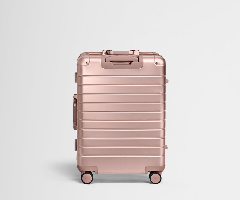 Away The Medium: Aluminum Edition Suitcase - Rose Gold