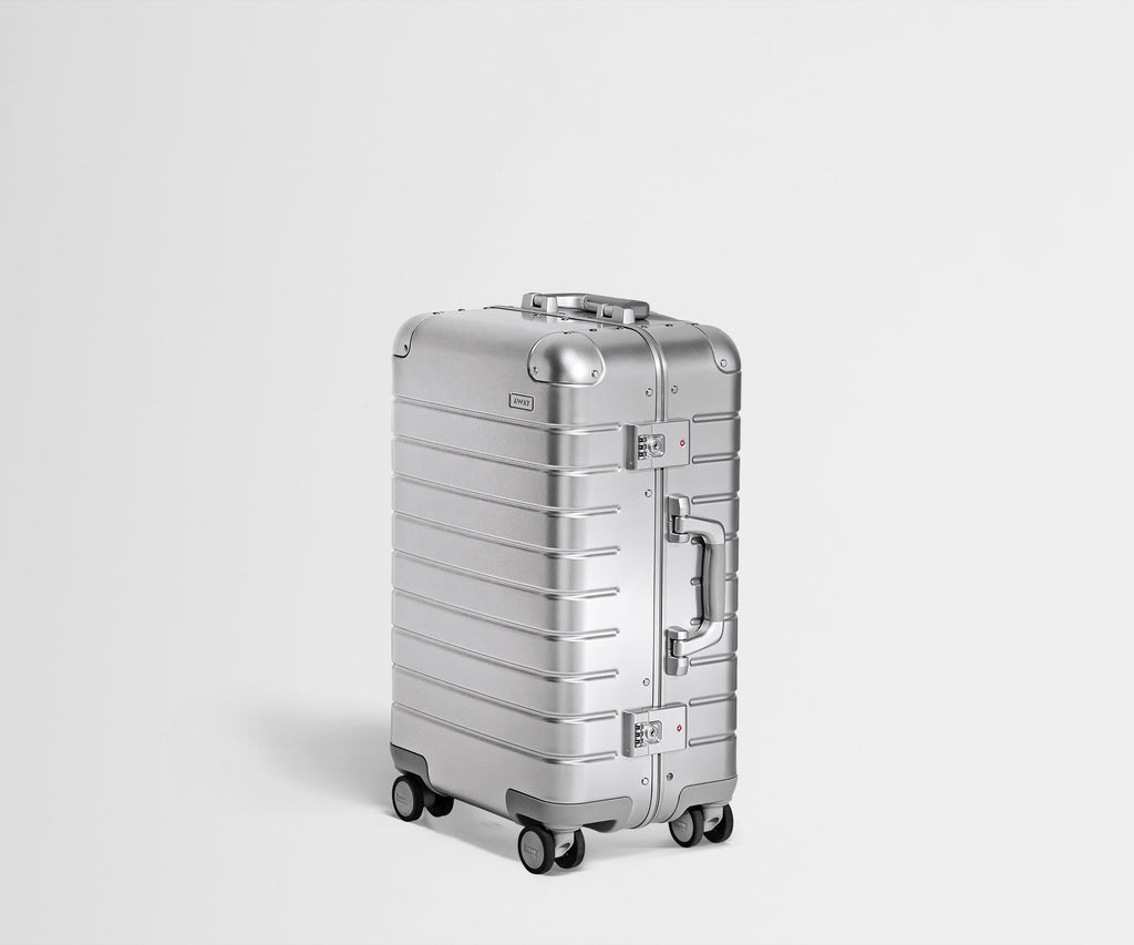 Away The Bigger Carry-On: Aluminum Edition Suitcase - Silver