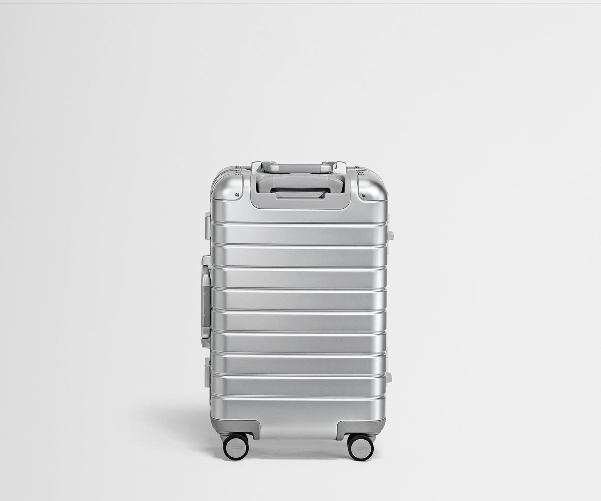 Away The Bigger Carry-On: Aluminum Edition Suitcase - Silver