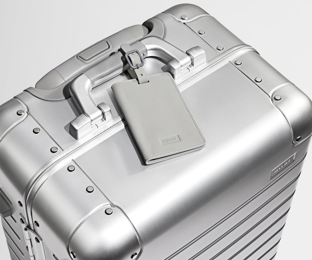 Away The Bigger Carry-On: Aluminum Edition Suitcase - Silver