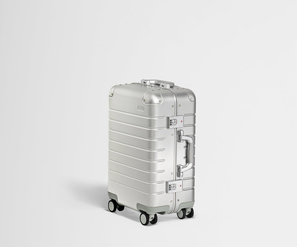 Away The Carry-On: Aluminum Edition Suitcase - Silver