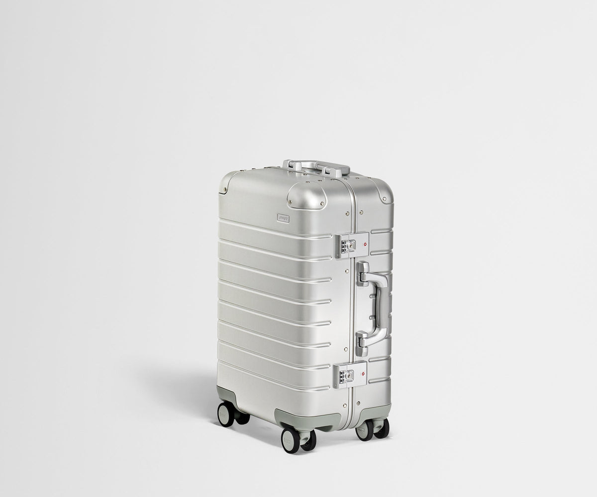 Away The Carry-On: Aluminum Edition Suitcase - Silver