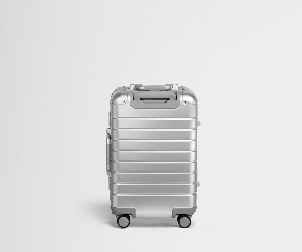 Away The Carry-On: Aluminum Edition Suitcase - Silver
