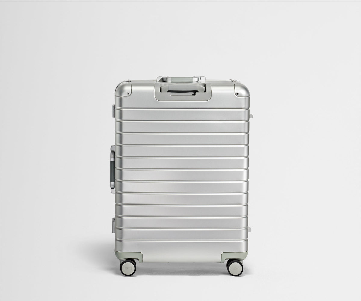 Away The Large: Aluminum Edition Suitcase - Silver