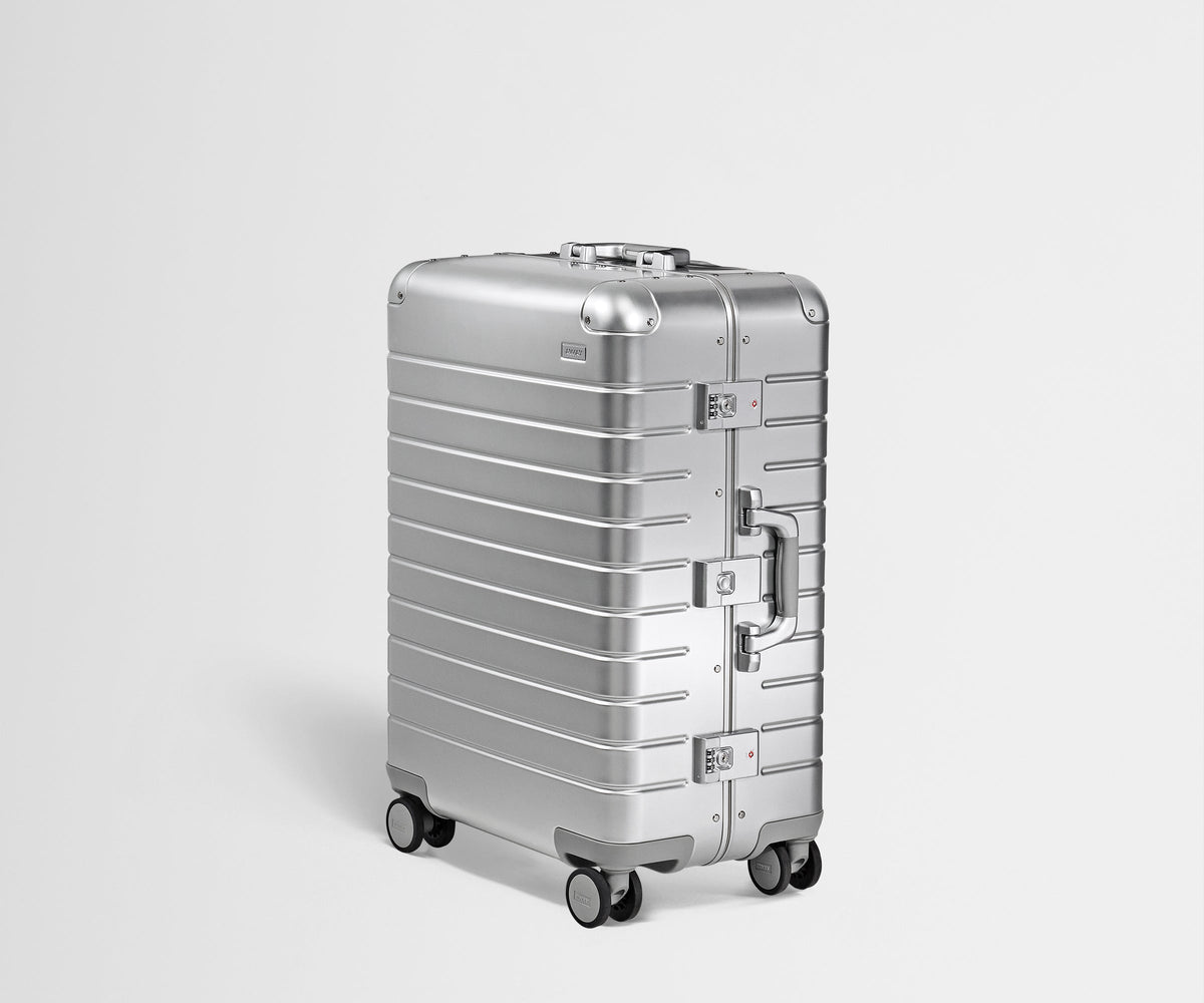 Away The Medium: Aluminum Edition Suitcase - Silver
