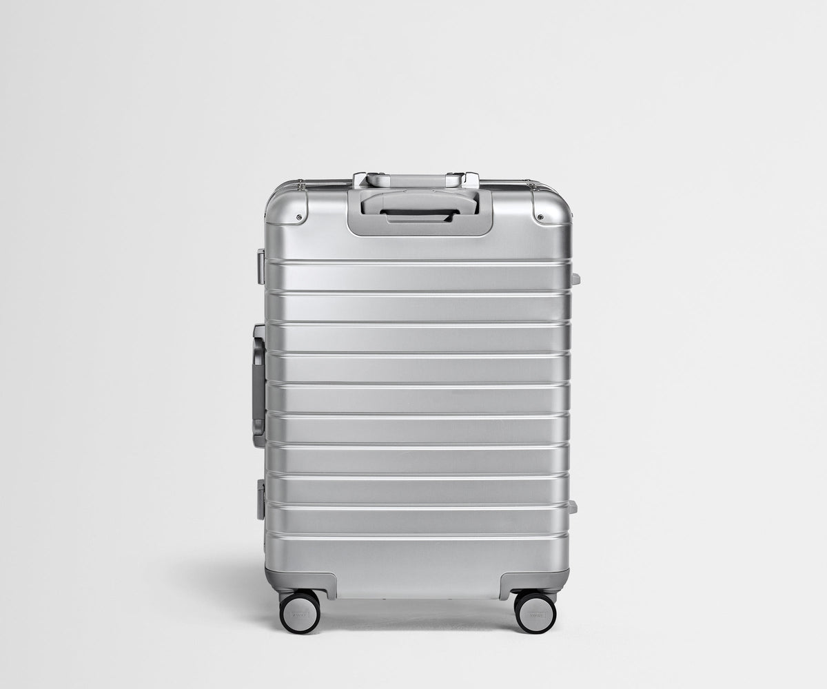 Away The Medium: Aluminum Edition Suitcase - Silver