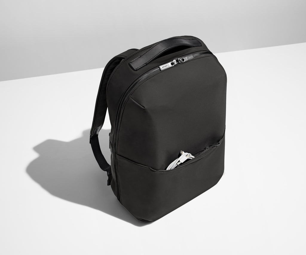 Away The Everywhere Zip Backpack in Jet Black