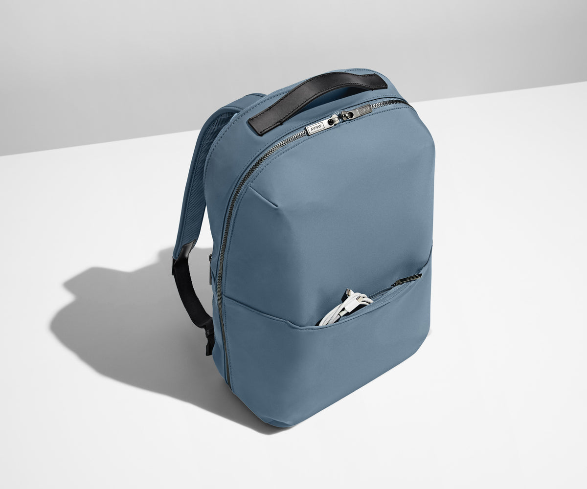 Away The Everywhere Zip Backpack in Coast Blue
