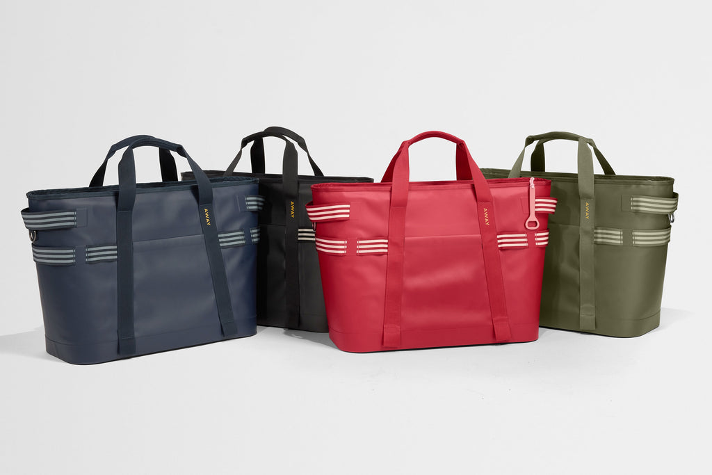 Away Cooler Tote Tote Bag - Jet Black