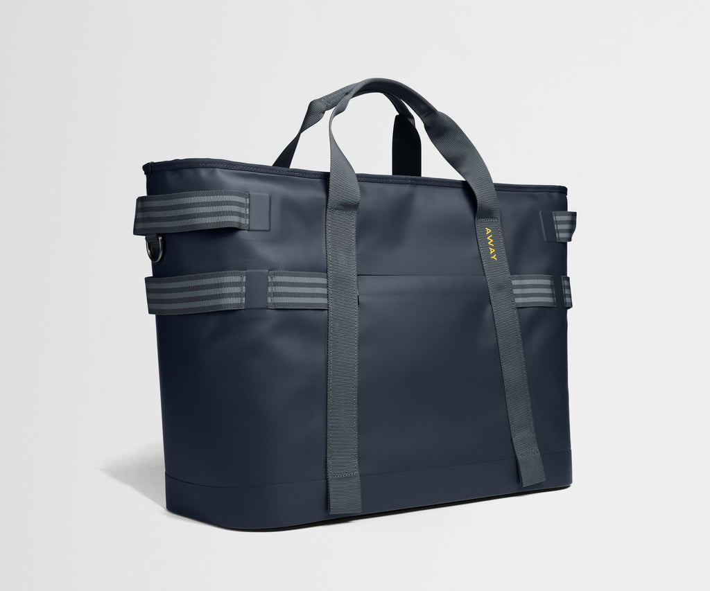 Away Cooler Tote Tote Bag - Navy Blue