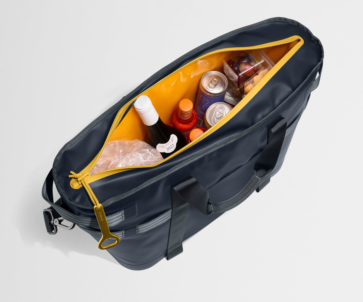 Away Cooler Tote Tote Bag - Navy Blue