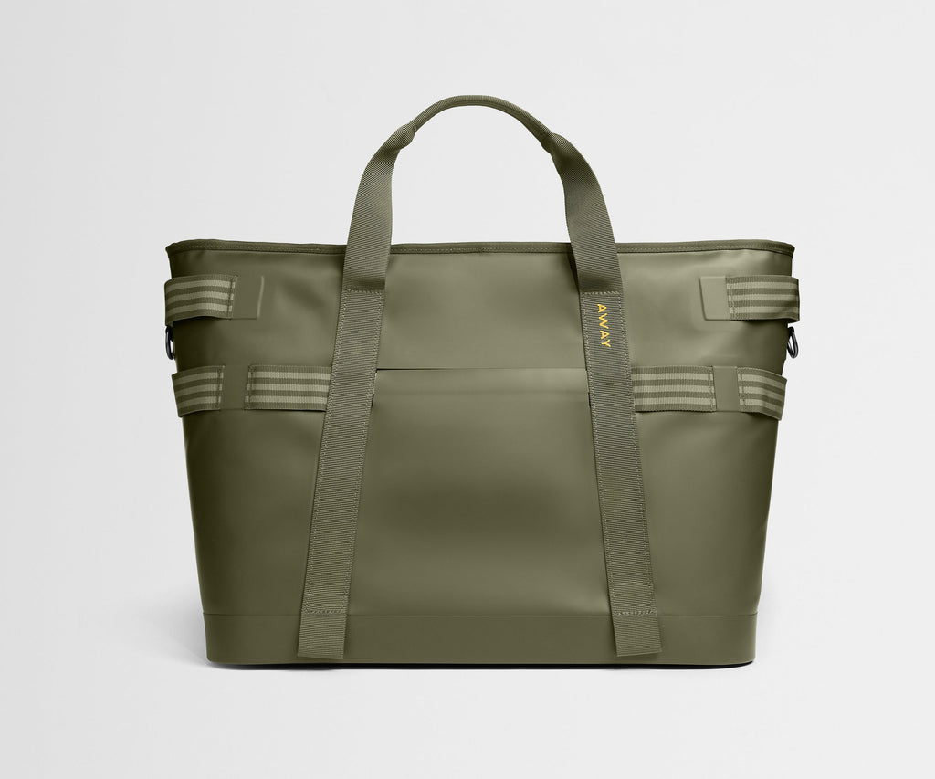 Away Cooler Tote Tote Bag - Olive Green