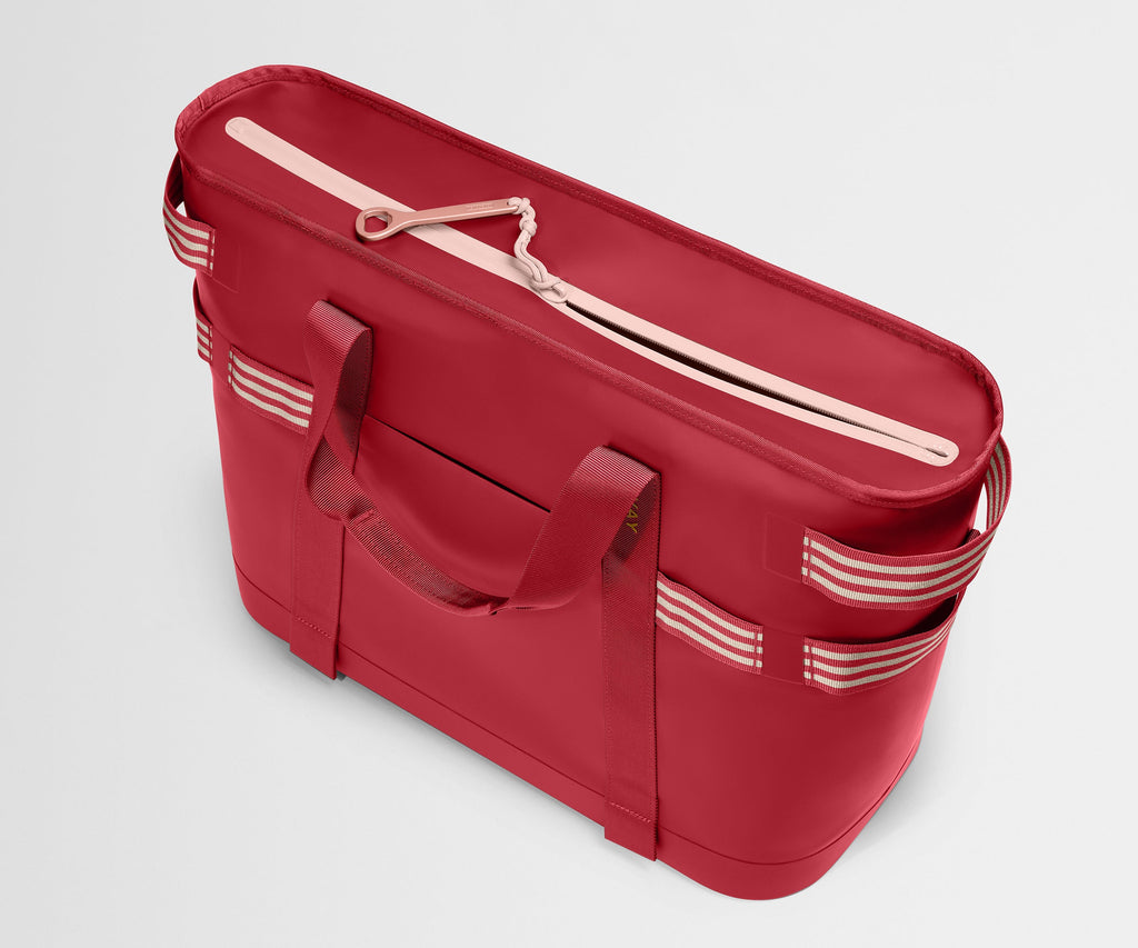 Away Cooler Tote Tote Bag - Cherry Red