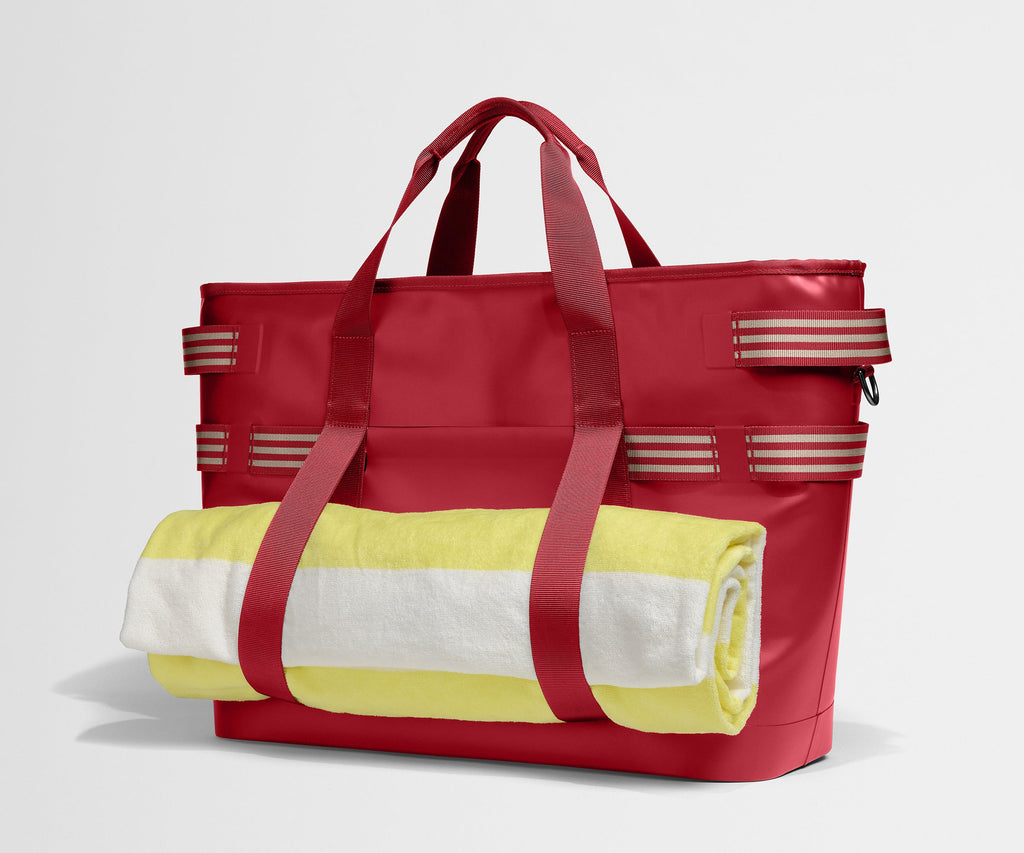 Away Cooler Tote Tote Bag - Cherry Red