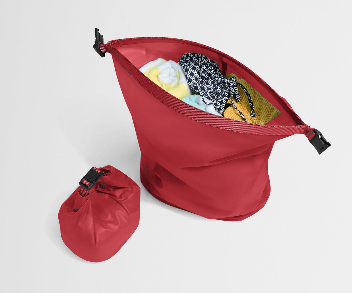 Away Dry Bag Duo Travel Accessory - Cherry Red