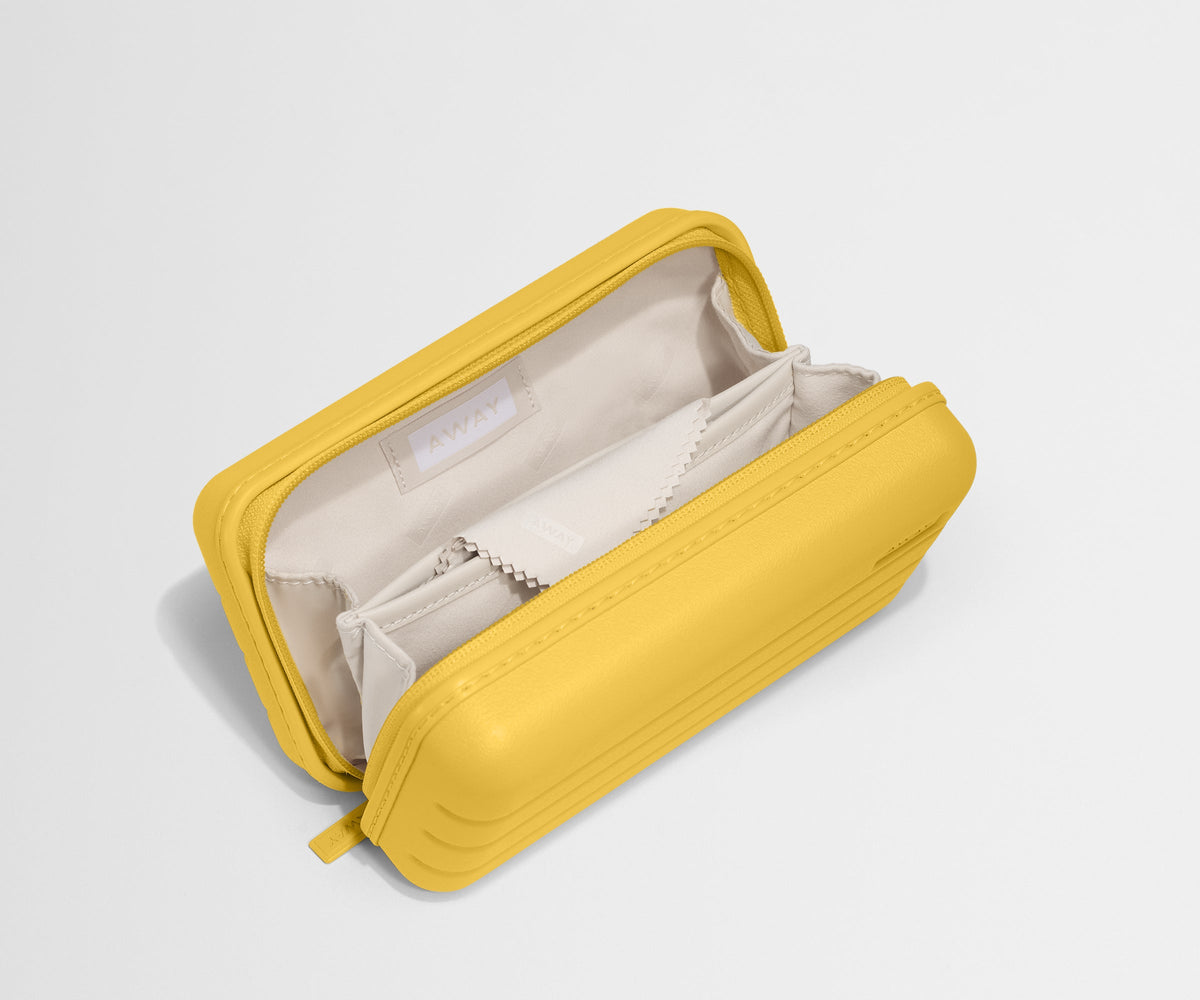 Away Travel Glasses Case Tote Bag - Golden Hour Yellow