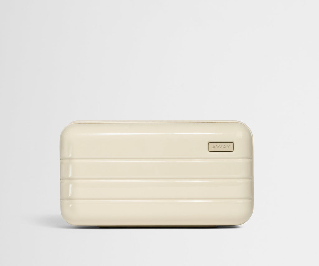 Away Travel Glasses Case Tote Bag - Salt White (Gloss)
