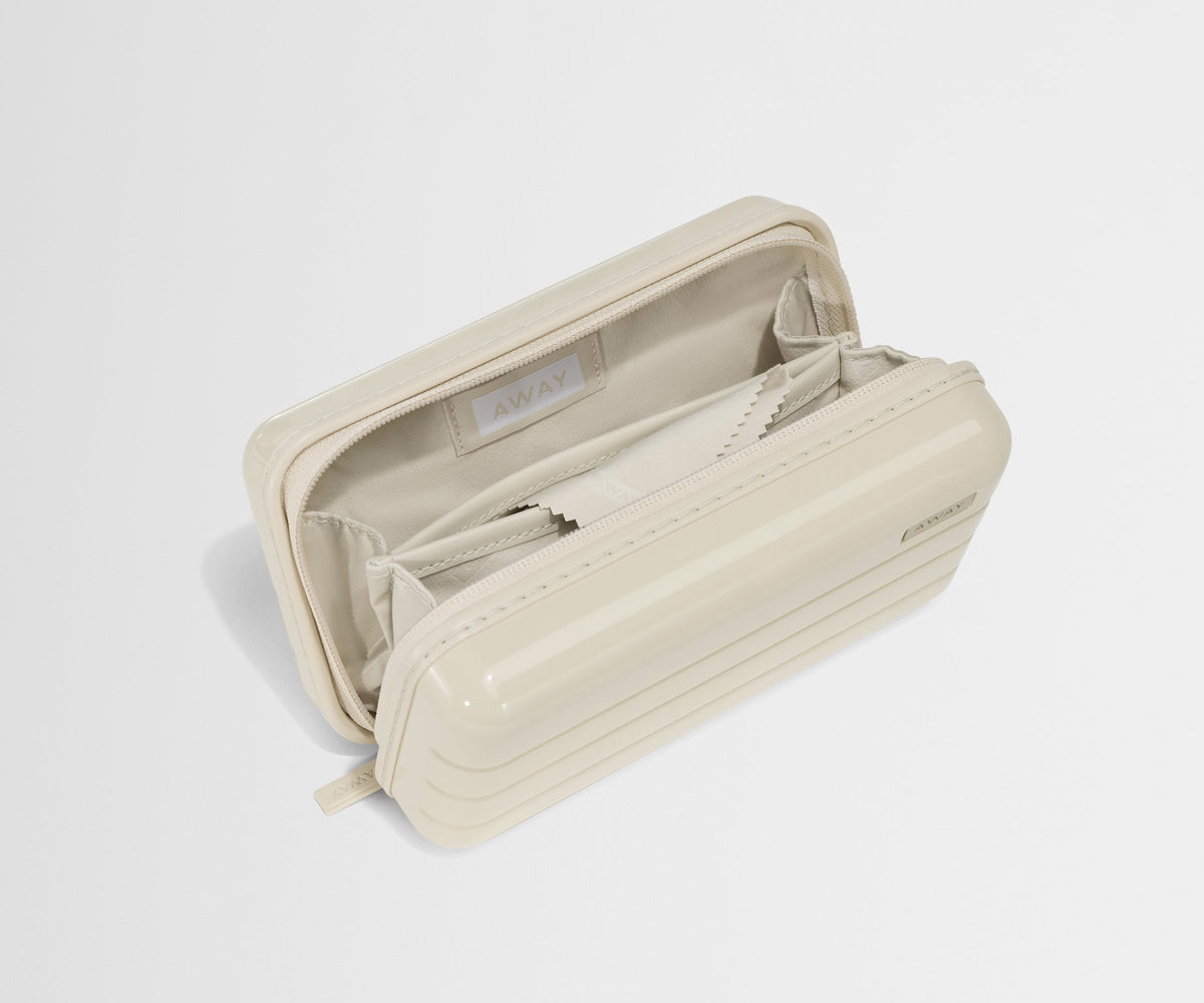 Away Travel Glasses Case Tote Bag - Salt White (Gloss)