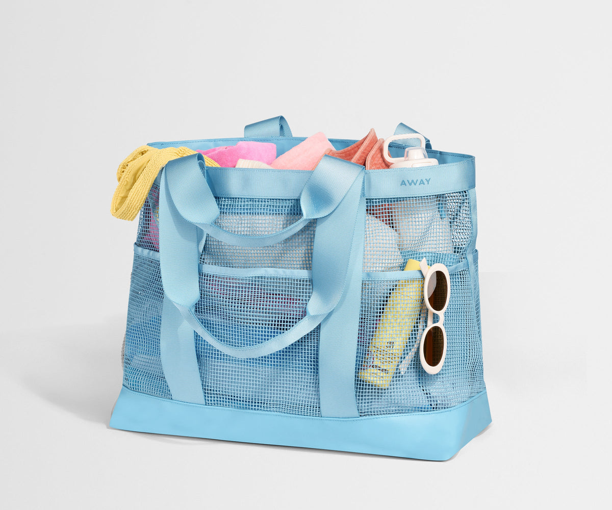 Away Beach Tote Tote Bag - Seaside Blue