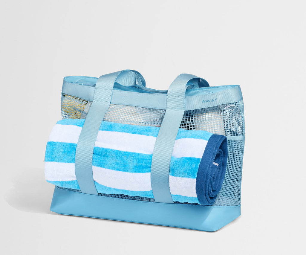 Away Beach Tote Tote Bag - Seaside Blue
