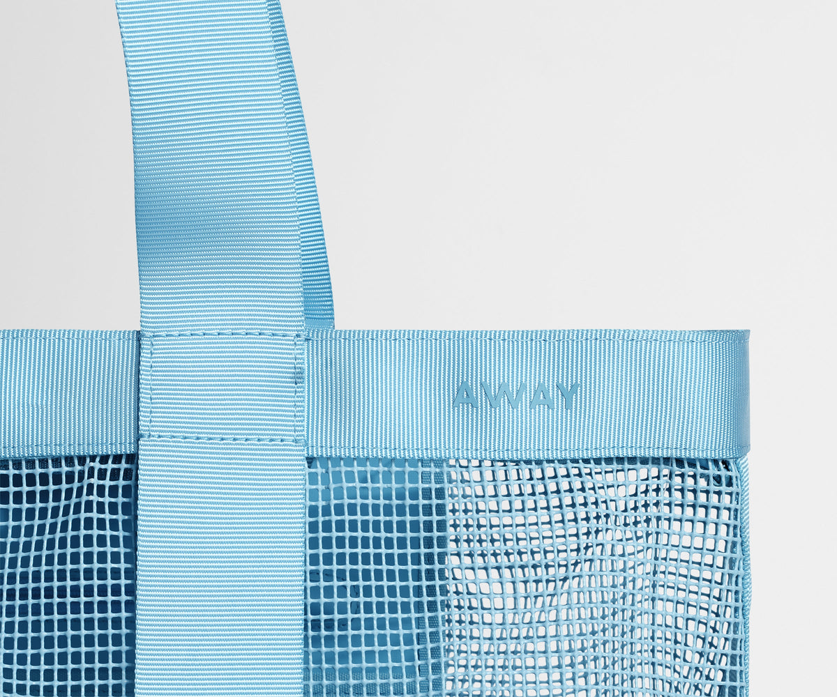 Away Beach Tote Tote Bag - Seaside Blue