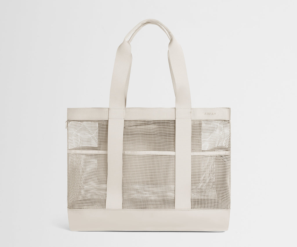 Away Beach Tote Tote Bag - Salt White