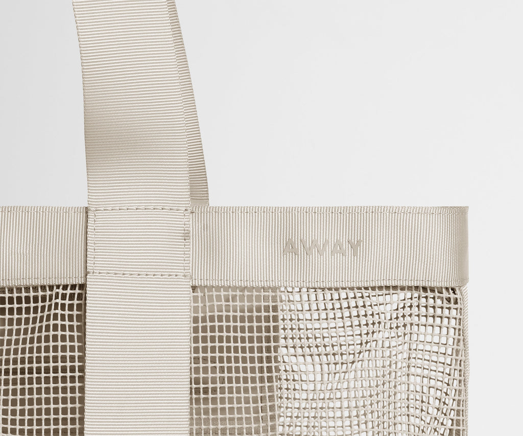 Away Beach Tote Tote Bag - Salt White
