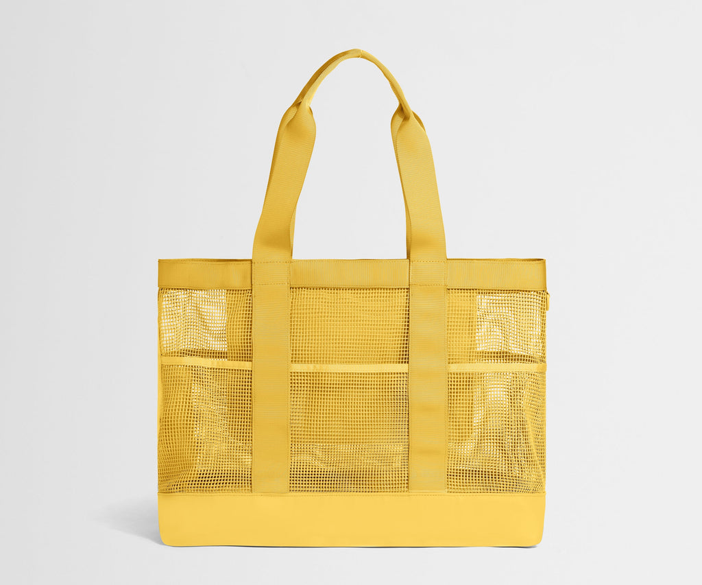 Away Beach Tote Tote Bag - Golden Hour Yellow
