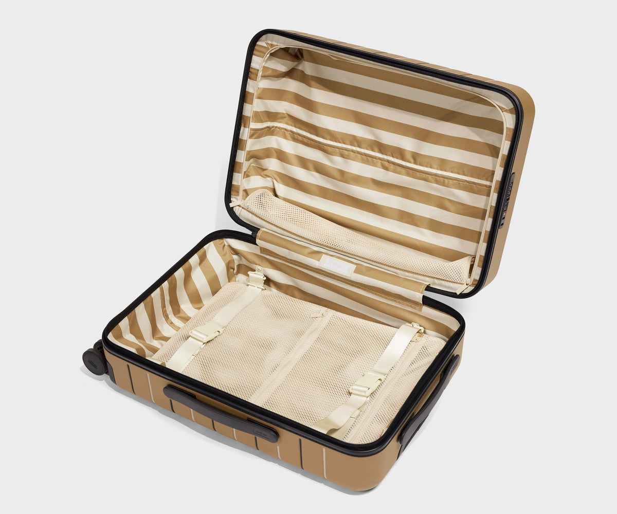 Away The Bigger Carry-On Suitcase - Tide Line Stripe