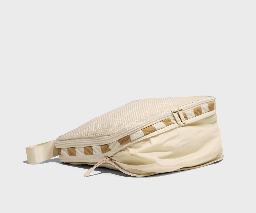 Away Compression Packing Cubes in Tide Line Stripe