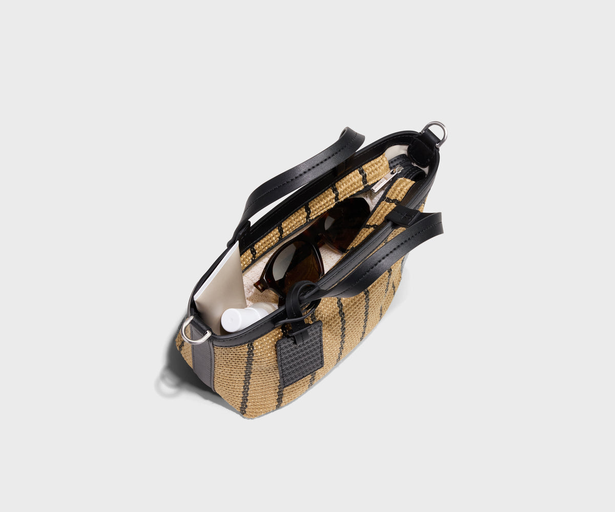 Away Mini Riviera Straw Tote Tote Bag