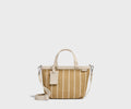 Away Mini Riviera Straw Tote Tote Bag - White Seagrass