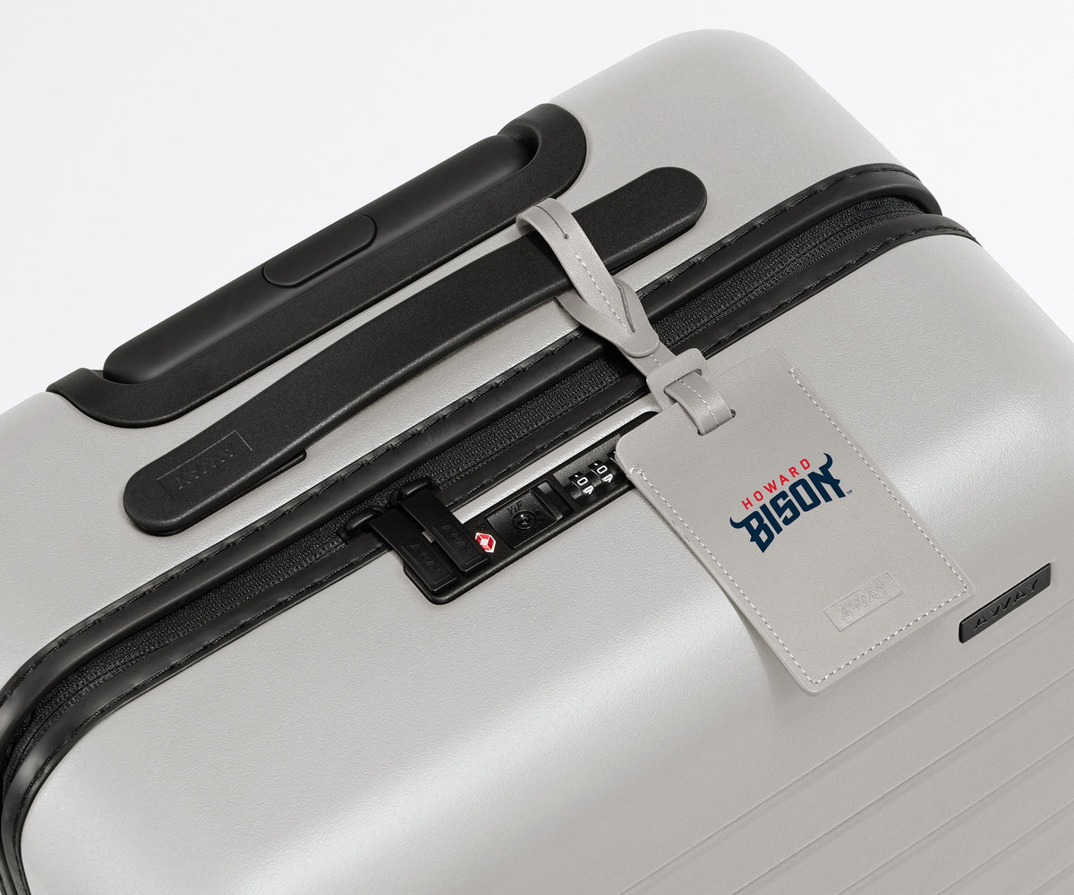 Away The Collegiate Luggage Tag in Howard University ®
