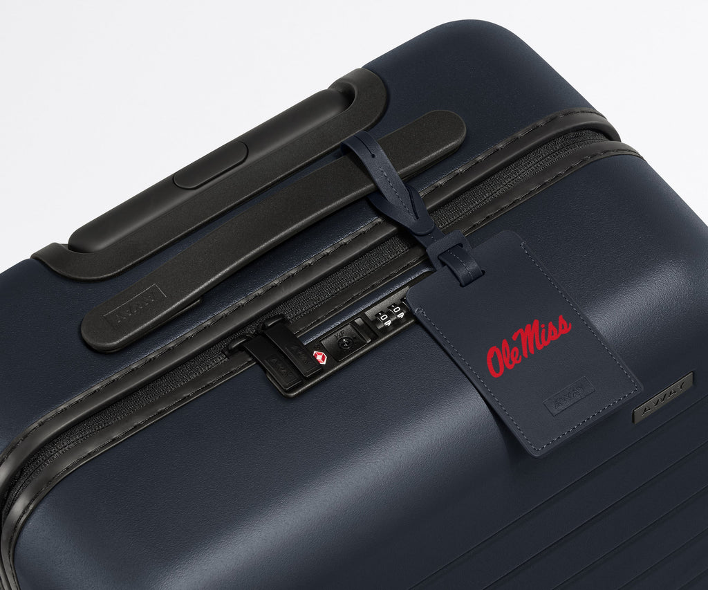 Away The Collegiate Luggage Tag in Ole Miss ®