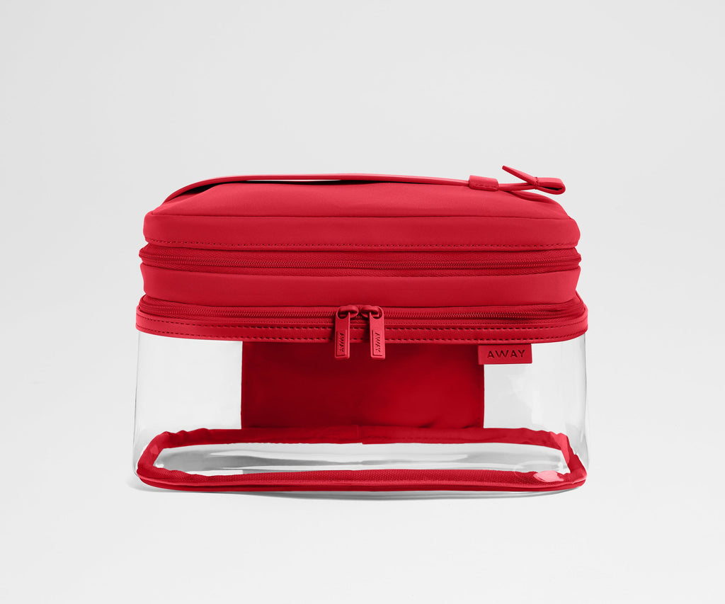 Away Clear Cosmetic Case Toiletry Bag