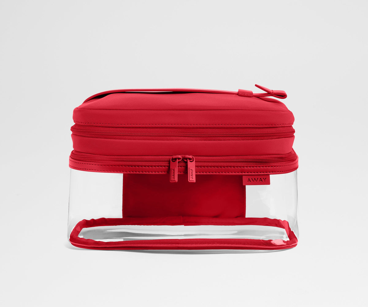 Away Clear Cosmetic Case Toiletry Bag
