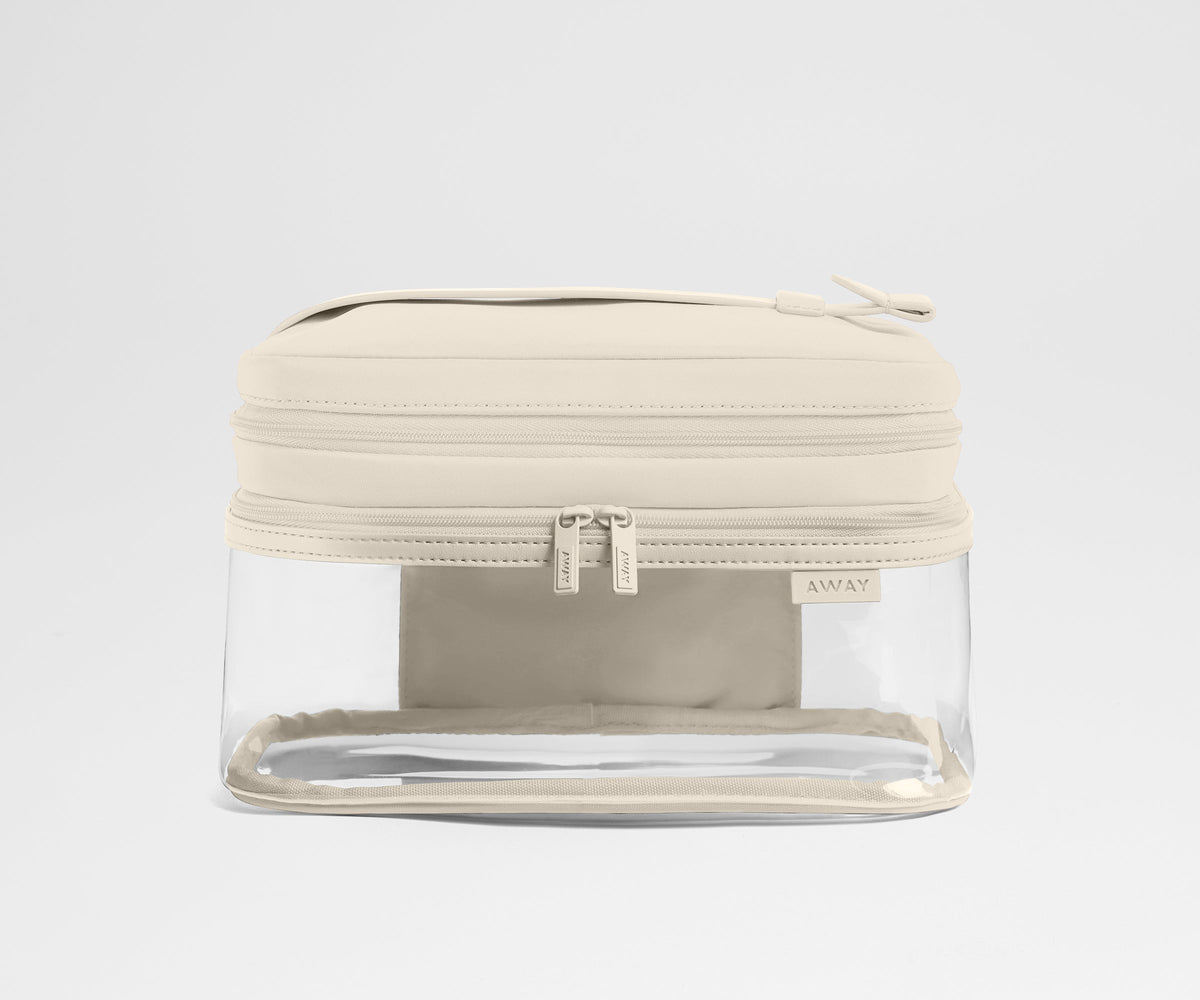 Away Clear Cosmetic Case Toiletry Bag