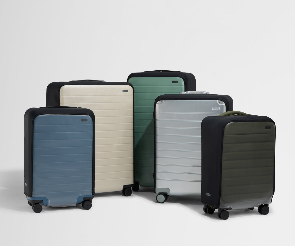 Away Clear Luggage Cover Suitcase - The Carry-On