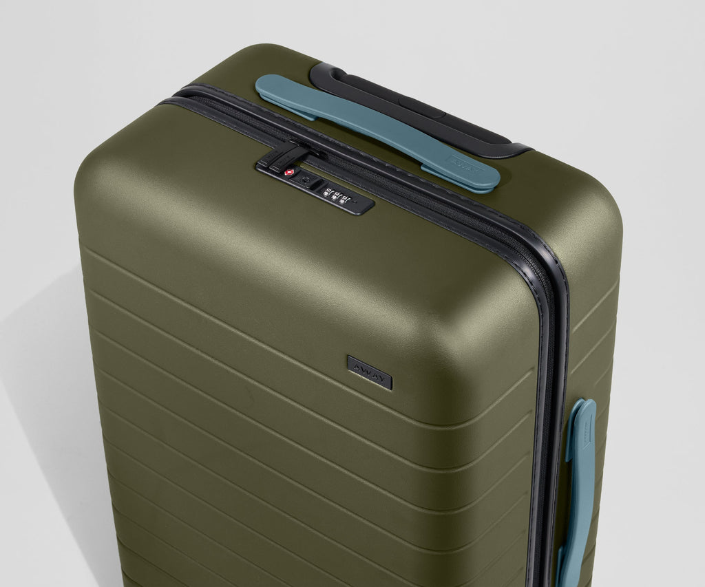 Away Custom Handle Set Suitcase - Coast Blue