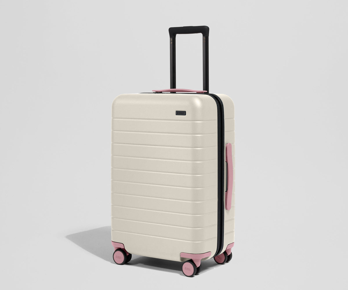 Away Custom Carry-On Wheel Set Suitcase - Peony Pink