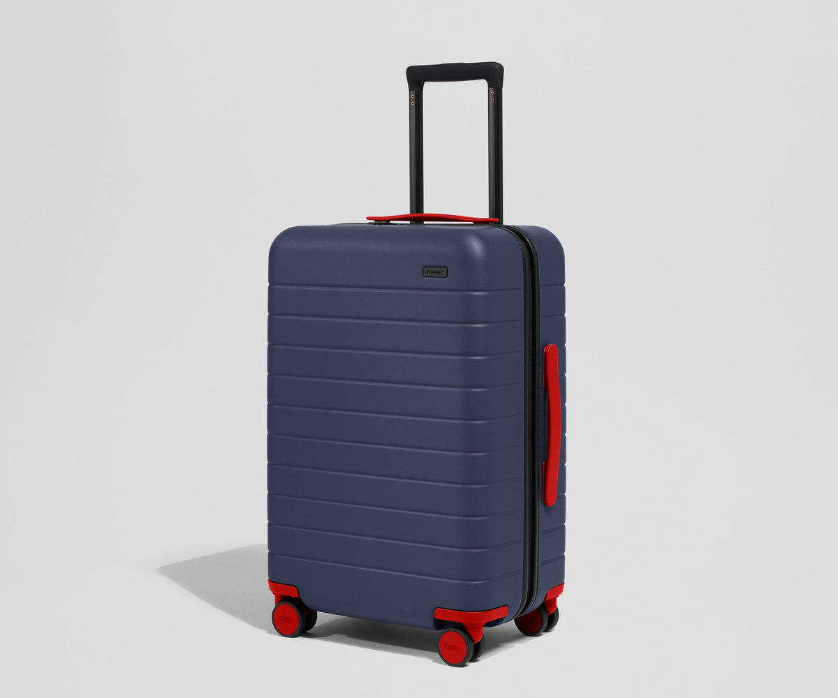 Away Custom Carry-On Wheel Set Suitcase - Cherry Red