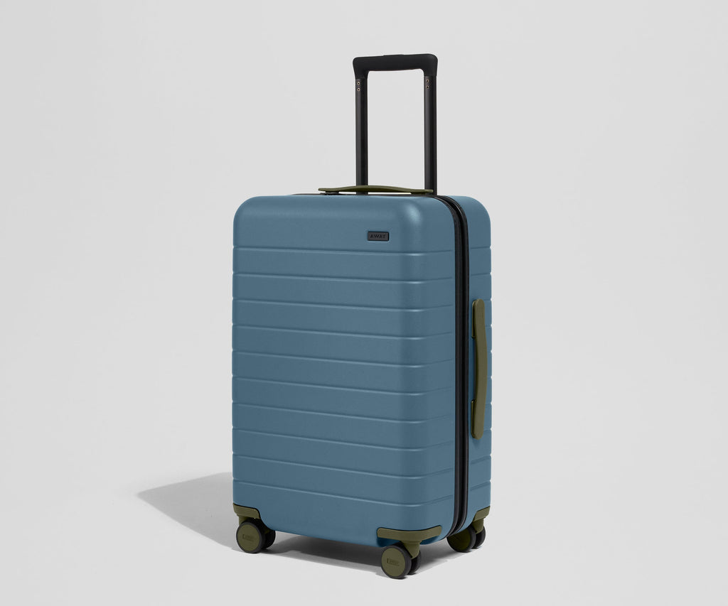 Away Custom Carry-On Wheel Set Suitcase - Olive Green