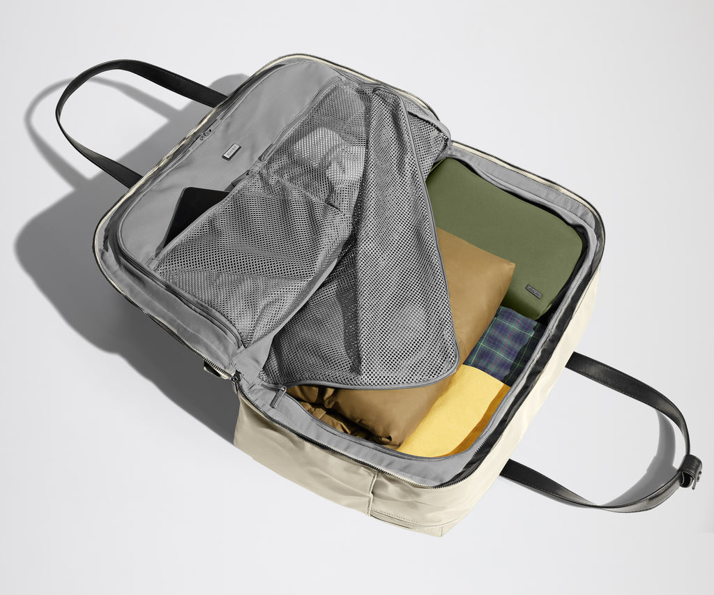 Away The Weekender Duffel Bag - Salt White