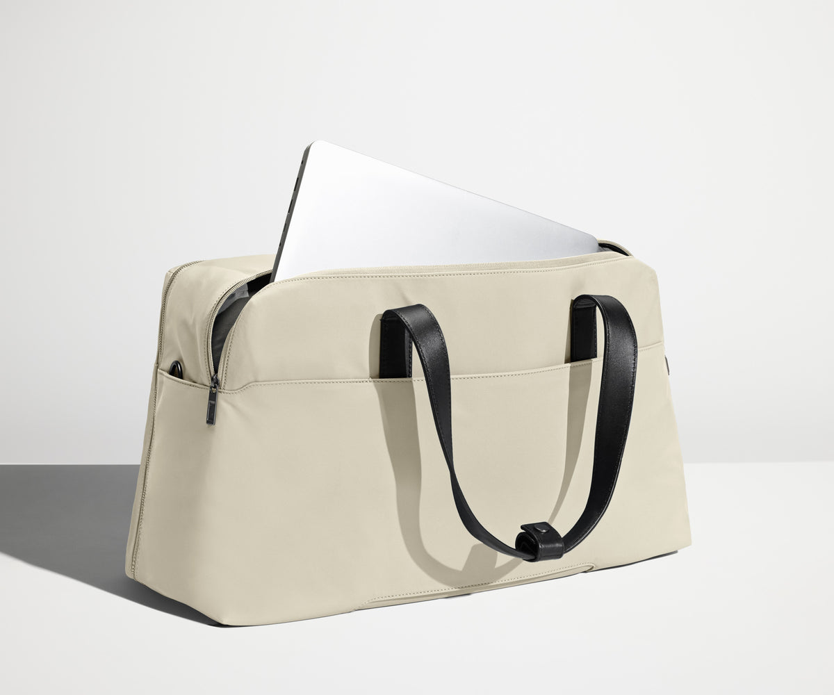 Away The Weekender Duffel Bag - Salt White