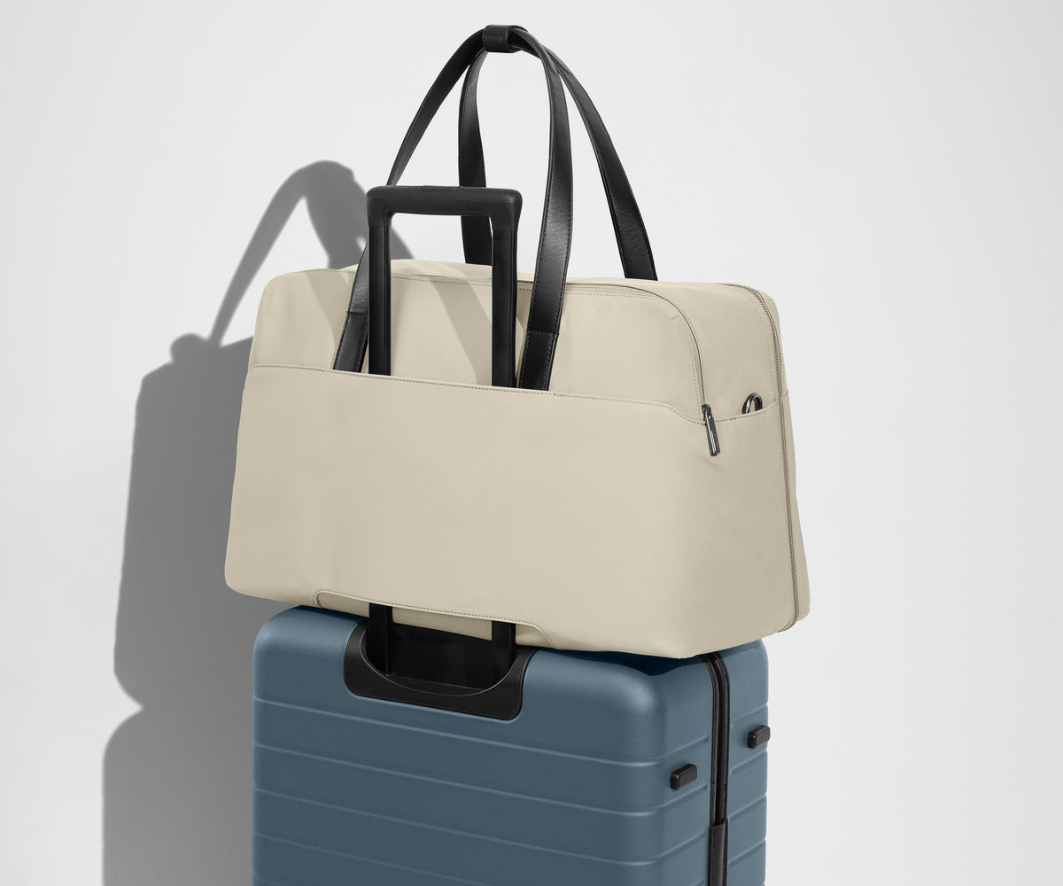 Away The Weekender Duffel Bag - Salt White