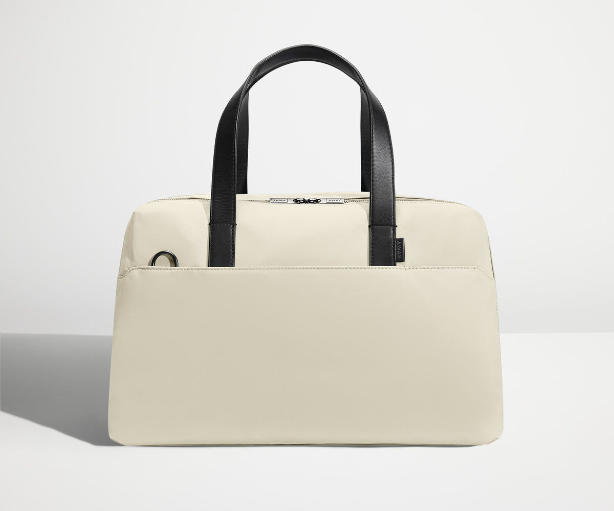 Away The Overnight Bag Duffel Bag - Salt White