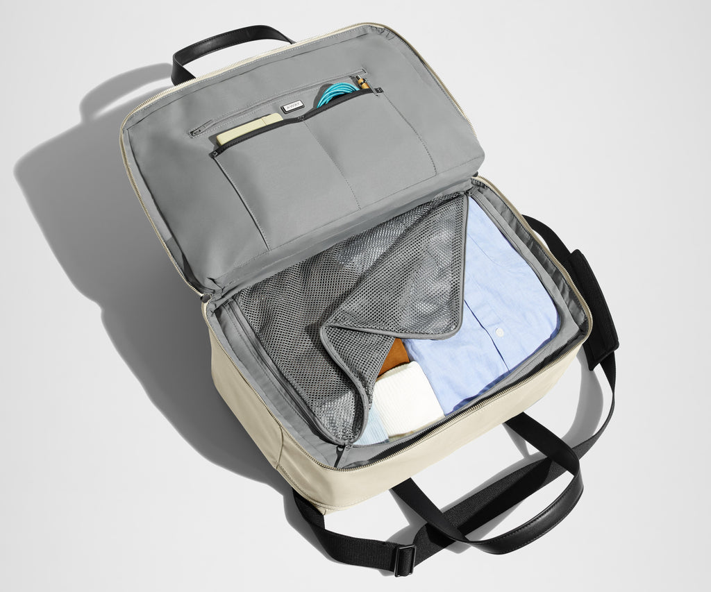 Away The Overnight Bag Duffel Bag - Salt White
