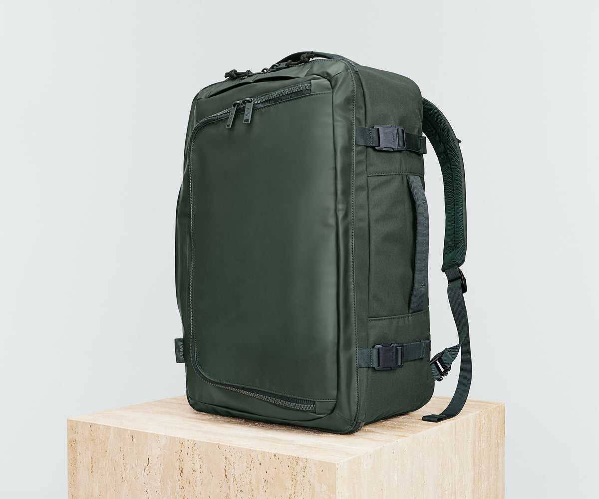 Away Active Convertible Backpack 45L in Forest Green