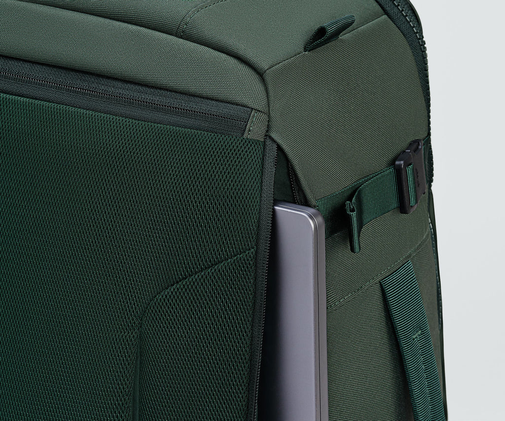 Away Active Convertible Backpack 45L in Forest Green